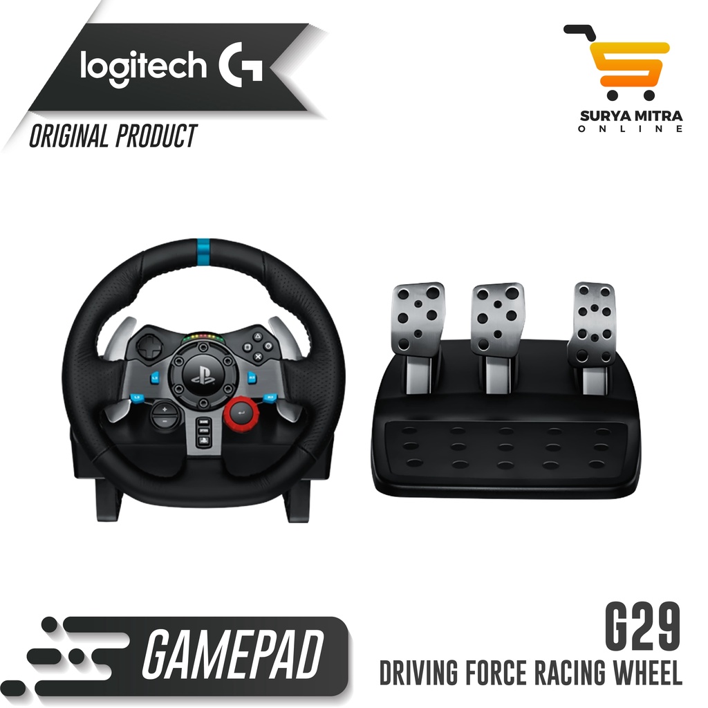 Logitech G29 Driving Force Racing Wheel For PS4 / PS3 - Summer Geek Promo