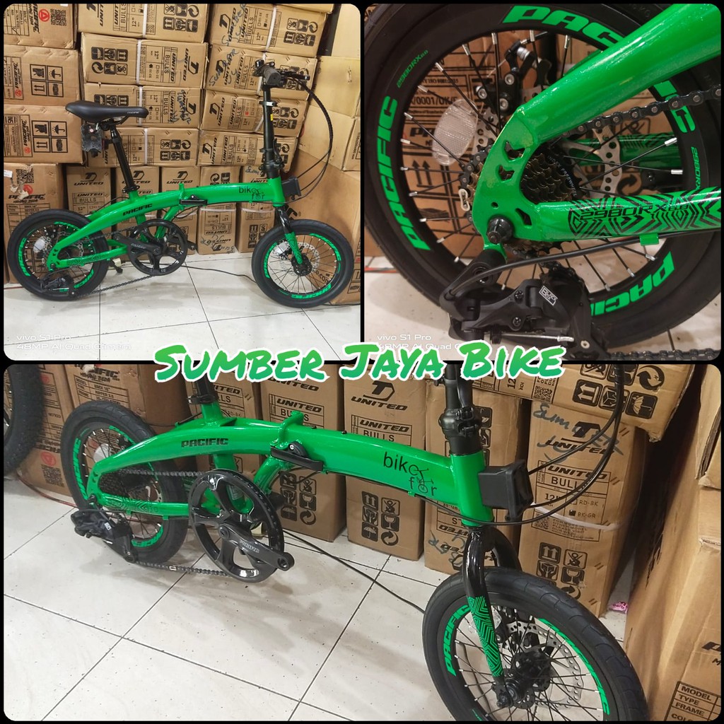 Sepeda Lipat 16 inch Pacific 2980 RX 6.8 B2W