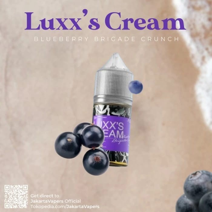 Luxx's Cream Blueberry Salt Nic 30ML by BTR Luxxy - Liquid Luxxs Luxxy