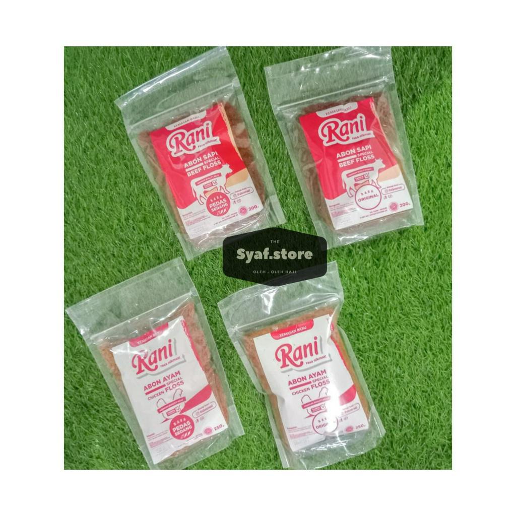 

ABON ASLI SAPI / AYAM ORIGINAL RANI 200 GR / 250 GR TANPA PENGAWET TERMURAH HALAL