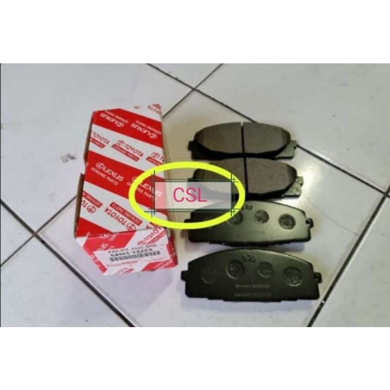 Jual Brake Pad Kampas Rem Depan Hiace Commuter 04465 Yzze9 Shopee