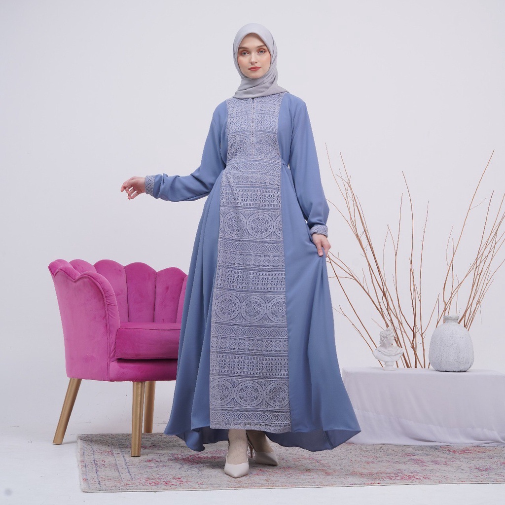 SOPHIA DRESS RAYYA SERIIES GAMIS BRUKAT MALIKA BUSUI