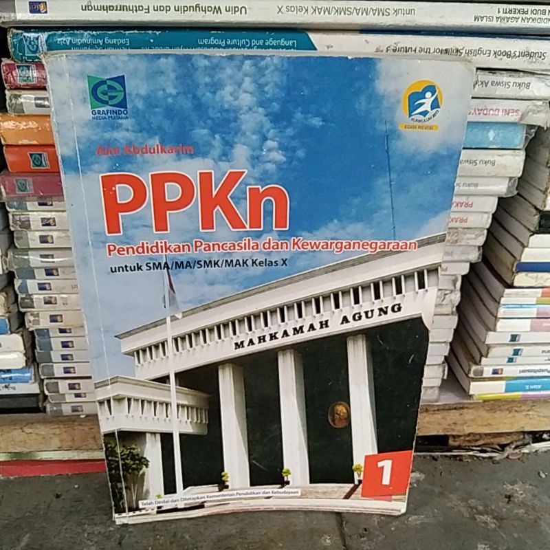 selamat datang di toko buku atas buku PPKN untuk SMA SMK ma kelas 10 penerbit grafindo pengarang aim abdulkarim kurikulum 2013 edisi revisi 2016