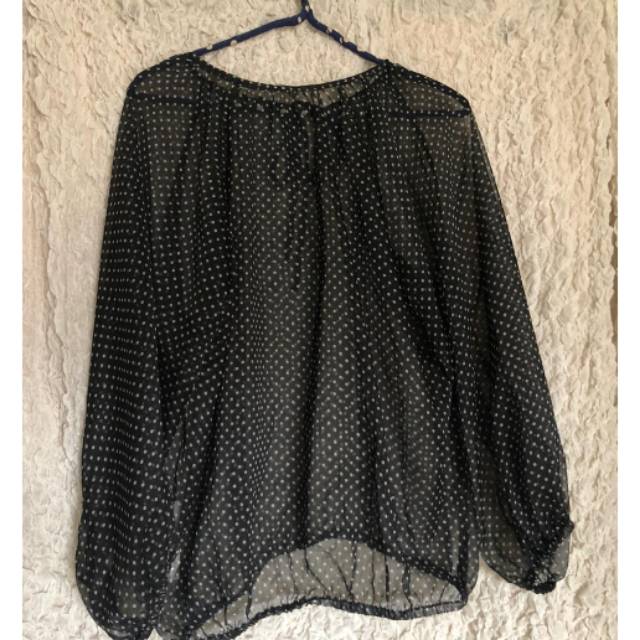 Blouseatasan bahan tisu By Bastami