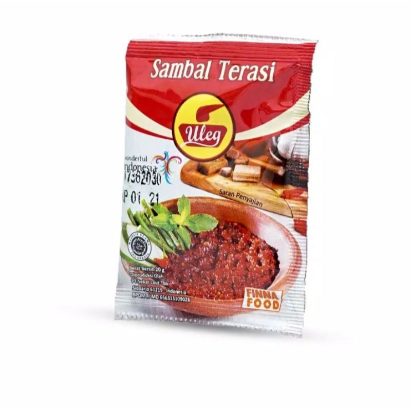 

Sambal Uleg Finna Terasi (10×20Gr)