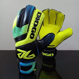 Sarung Tangan Kiper Dewasa Latex Tebal Plus Tulang Pelindung Jari - DIEGO (Size 8, 9, 10)