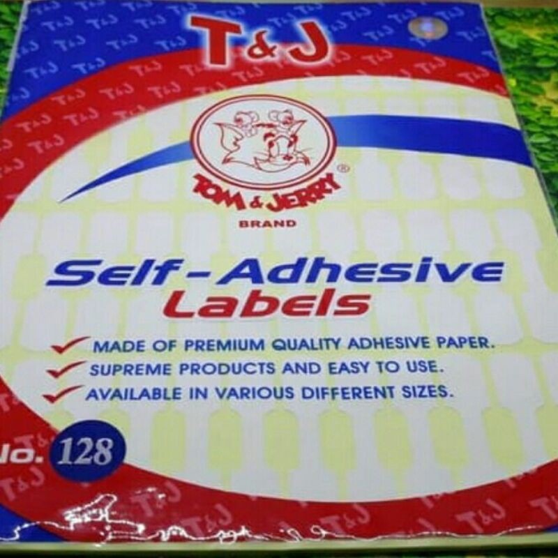 

LABEL TOM&JERRY NO 128