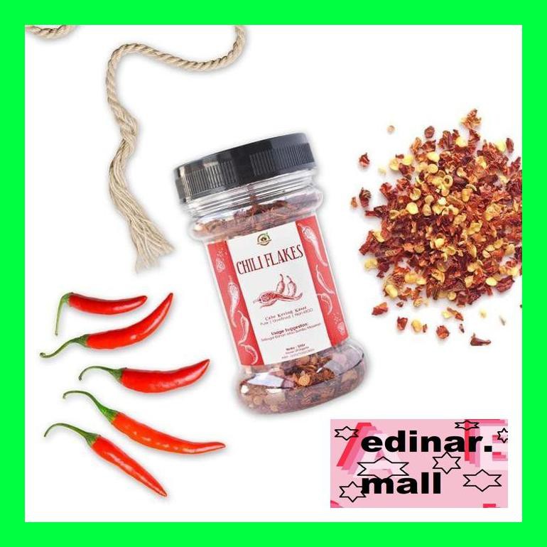 

50Siusbu House Of Organix Chili Flakes ( Cabe Kering Kasar ) 50 Gr Bud050S