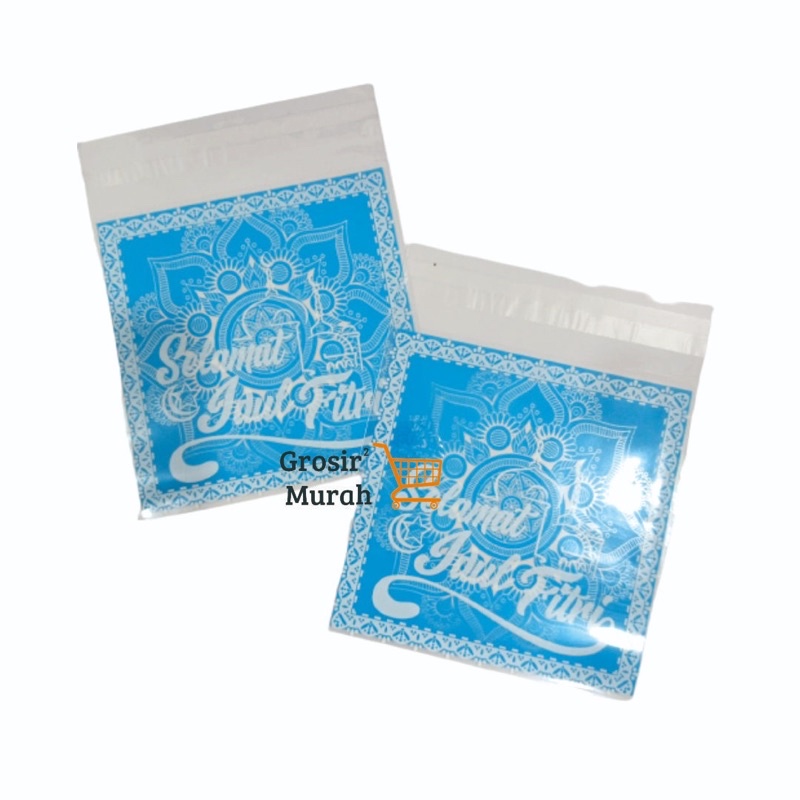 

plastik cookies lebaran biru batik (9050032)