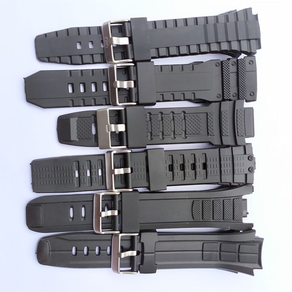 Tali / Strap Rubber / Karet jam Tangan Qnq Q&amp;q qq.