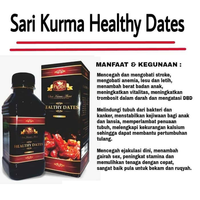 Sari Kurma Hni Hpai Indonesia