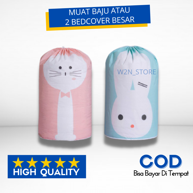Tempat Bedcover Jumbo Tempat Penyimpanan Selimut Tas Selimut Tempat Sprei box Tas Badcover