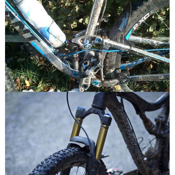 Spakbor Pendek Mud Guard Spakbor Fender Sepeda MTB - F1701G