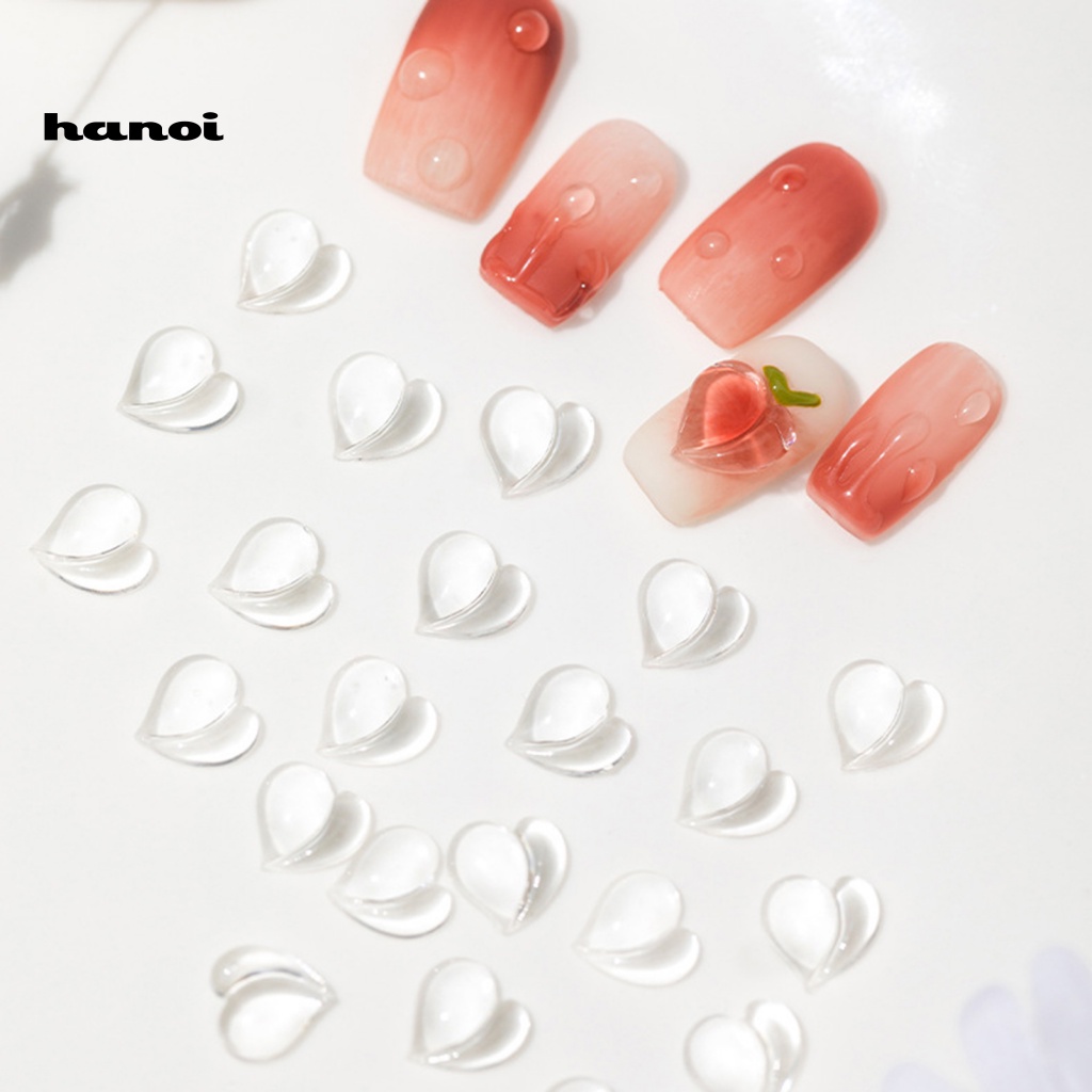 Han 25Pcs Ornamen Dekorasi Nail Art / Manicure