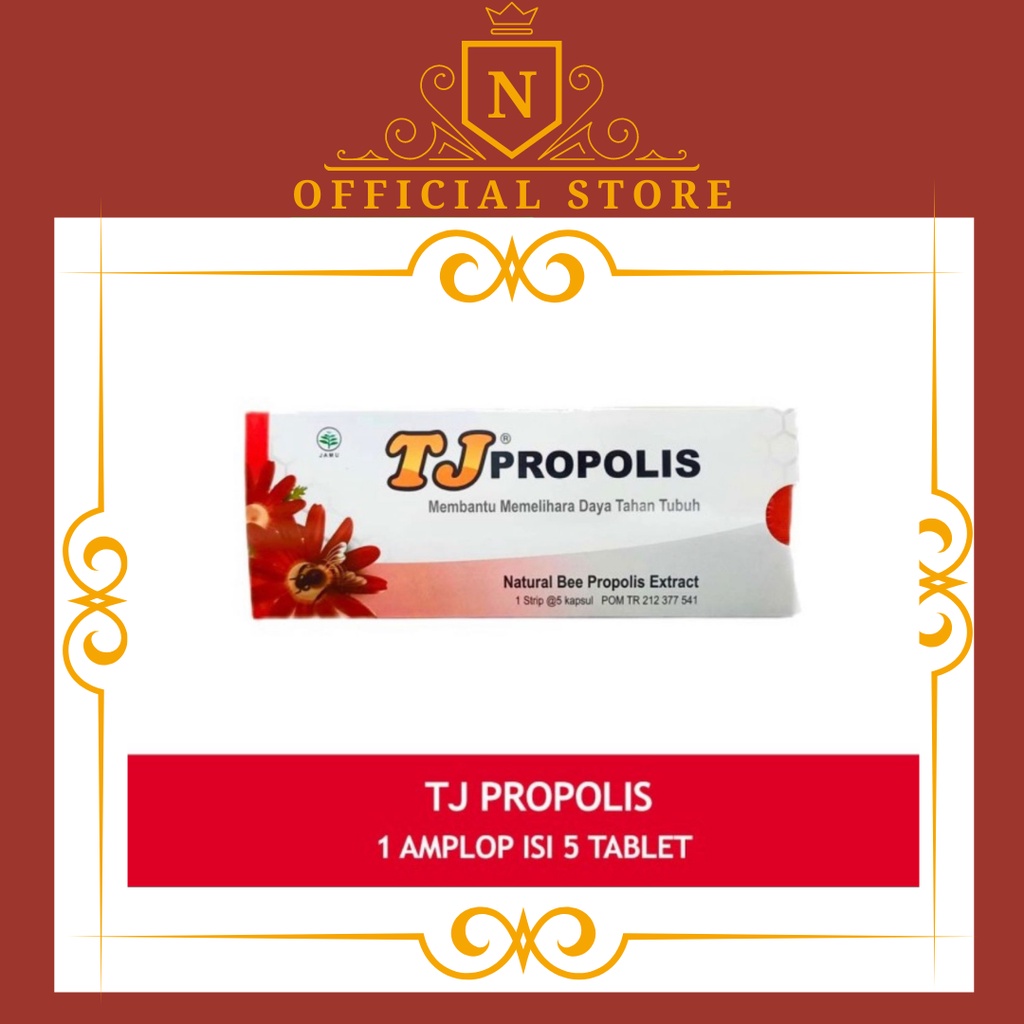 TJ Propolis Natural Bee Propolis Extract-Ekstrak Propolis Lebah Membantu Memelihara Daya Tahan Tubuh