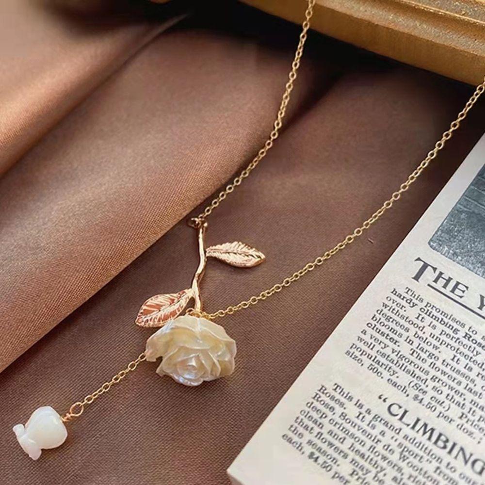 Mxbeauty Wanita Kalung Sexy Vintage Rantai Pesta Perhiasan Hadiah Gadis Gaya Korea Necklace