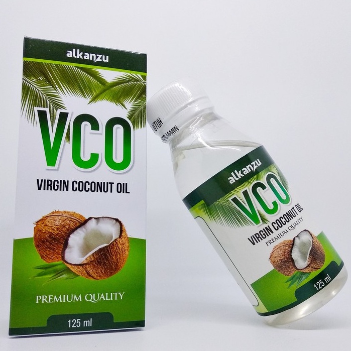 vco virgin coconut oil alkanzu Isi 125 ml