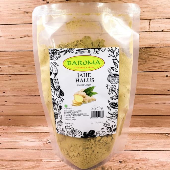 

bumbu Jahe Halus / Ginger Powder 250gr - Baroma Bumbu Rempah
