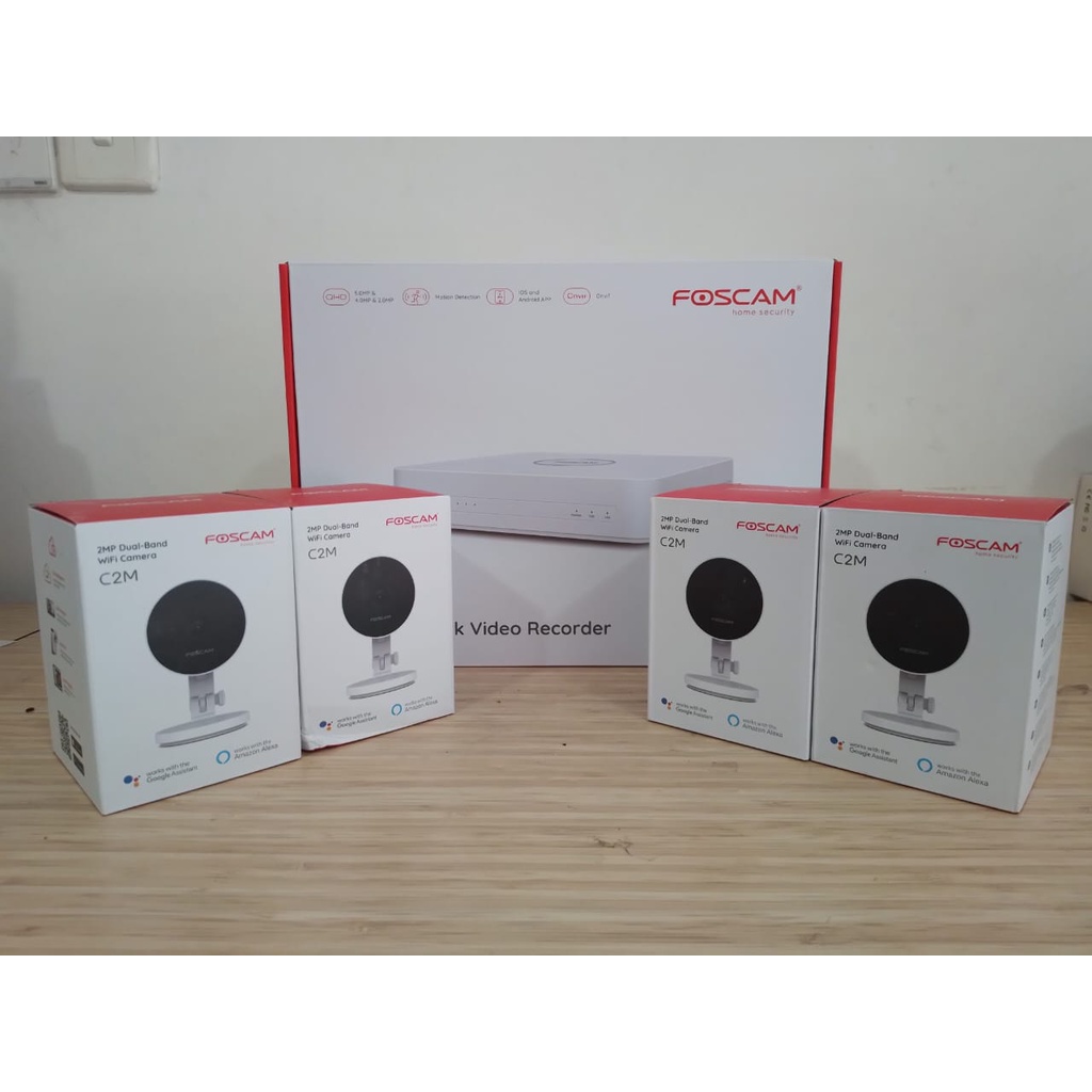 Paket 4 Unit IP Camera Foscam Indoor Full HD