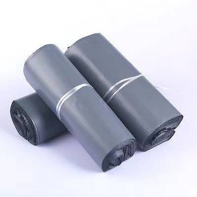 TERMURAH 17x30 HITAM ABU polymailer import TEBAL packing bag bungkus plastik olshop MB