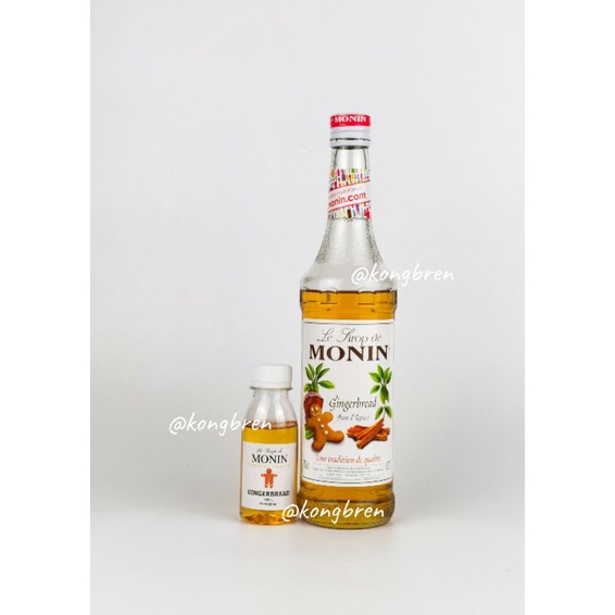 Sirup Monin Gingerbread Repack 100ml - Monin Syrup Gingerbread 100 ml