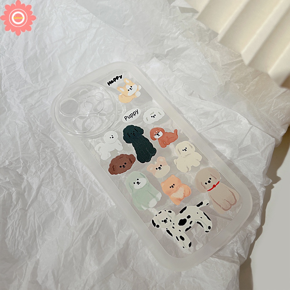 Casing Softcase TPU Redmi 10 9 10A 10C 9T 9A 9C NFC Redmi Note11 Note 11pro 11 10 10 10s 10pro 8 9pro 9s Note10 Motif Anjing Lucu