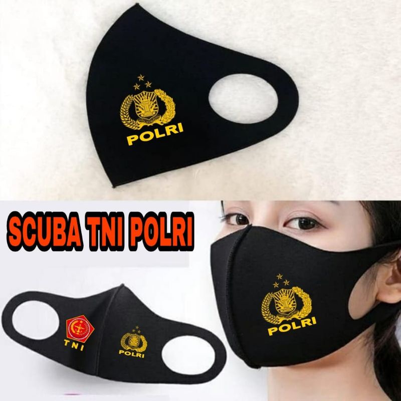 Masker Scuba TNI Polri