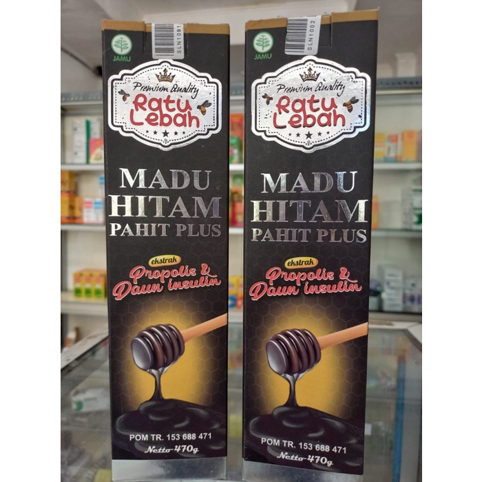 

Madu Hitam Pahit Ratu Lebah - 470 gr