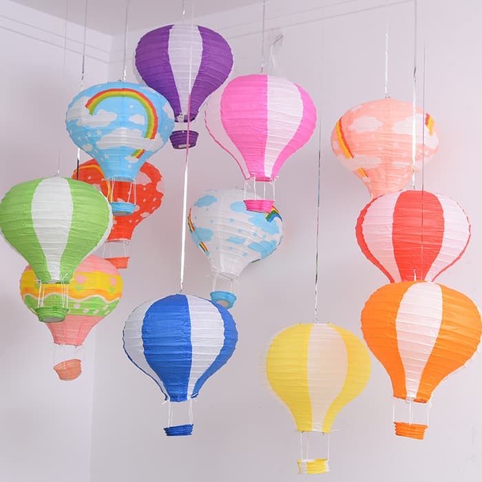 Lampion Balon Udara Lampion Kertas