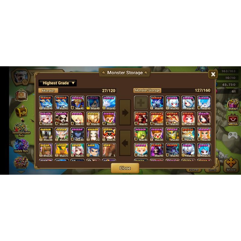 Asia Summoners War Account 11NB 5 *Starter Akun*