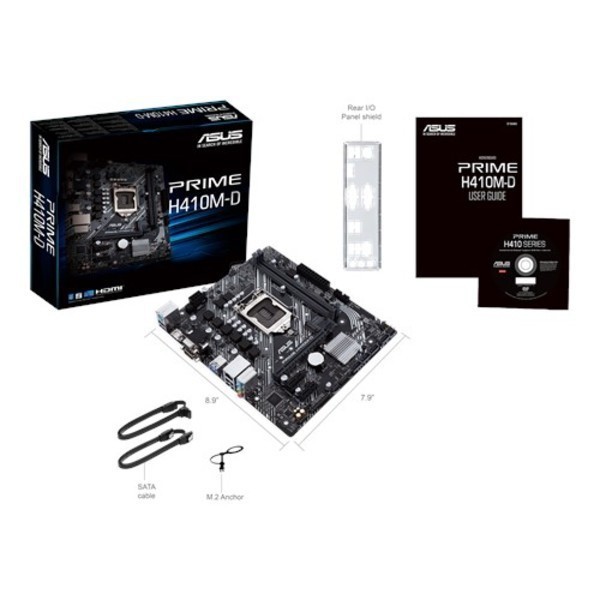 ASUS PRIME H410M-D mATX Motherboard - Intel LGA 1200