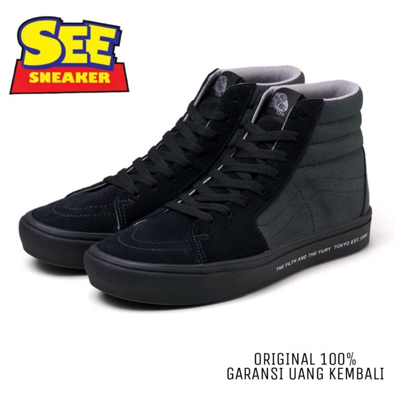 Vans Sk8-High Fullblack X Neighborhood