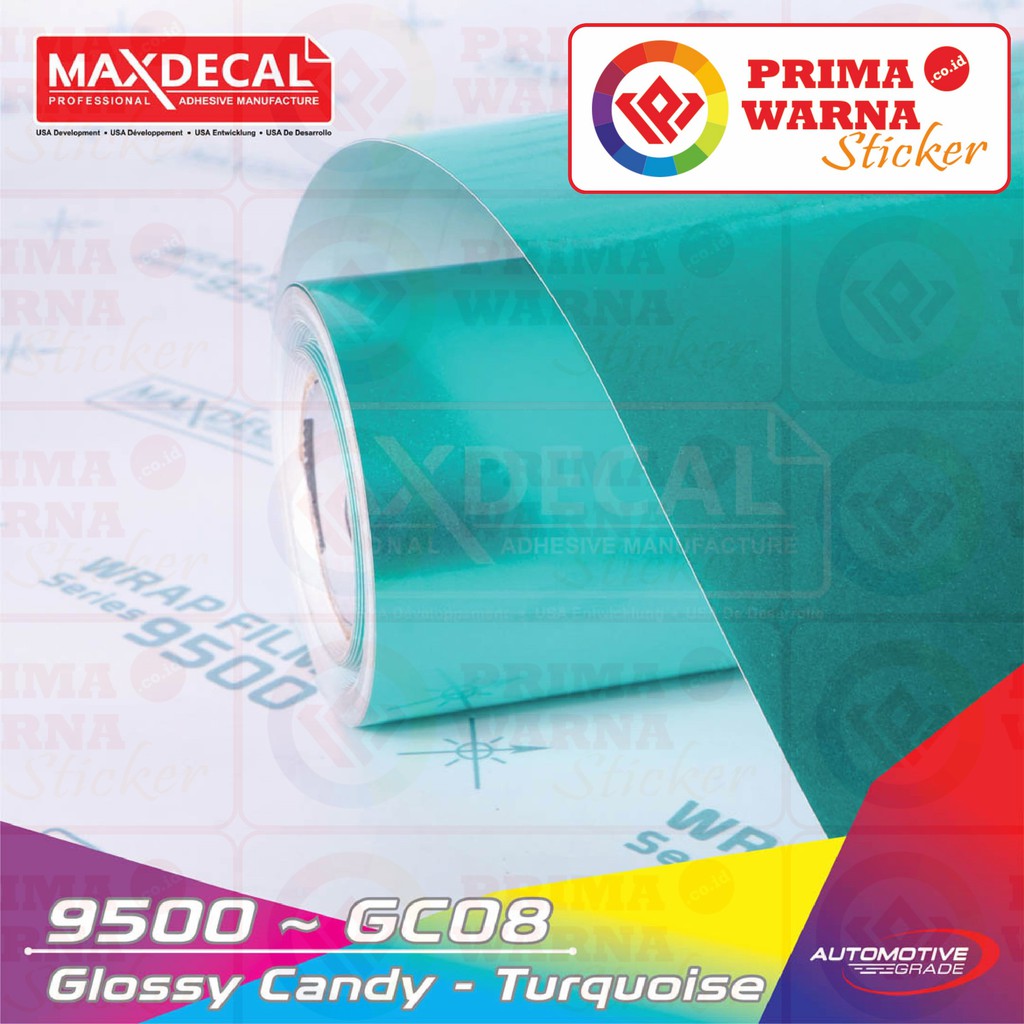 

[ROLL] MAXDECAL 7500 GC08 TURQUOISE GLOSSY CANDY