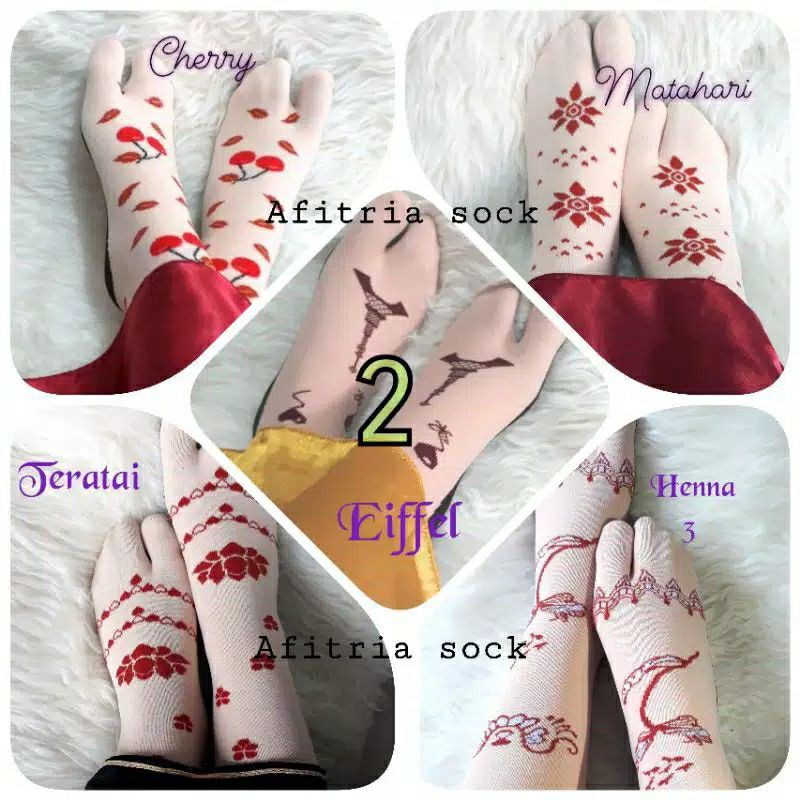 12 PASANG KAOS KAKI JEMPOL Cok-Su MOTIF