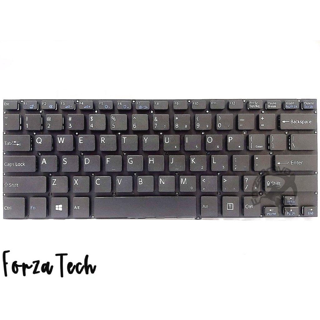Keyboard Laptop For SONY Vaio SVF142 SVF14 SVF143 SVF142C1WW Black