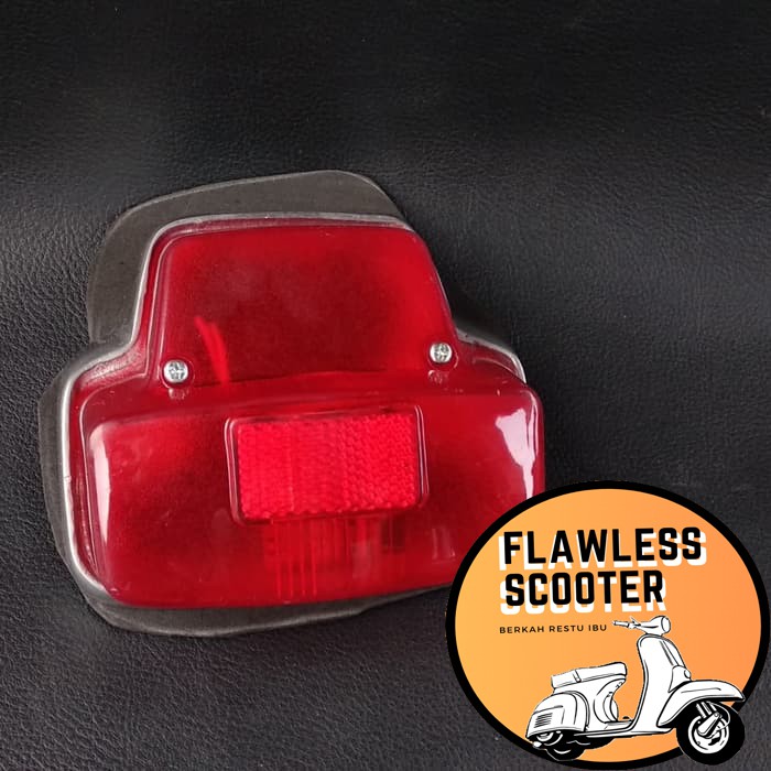Stoplamp stop lamp Lampu stop belakang Vespa Super Sprint trapesium