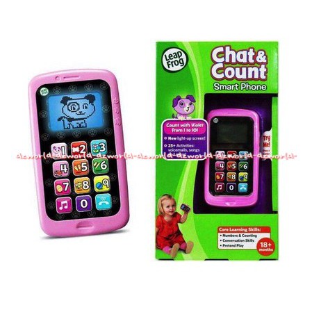 Leap Frog Chat &amp; Count Smart Phone Mainan Handphone Anak Leapfrog Smartphone