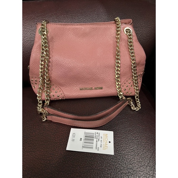 michael kors jet set medium chain ( preloved mk )