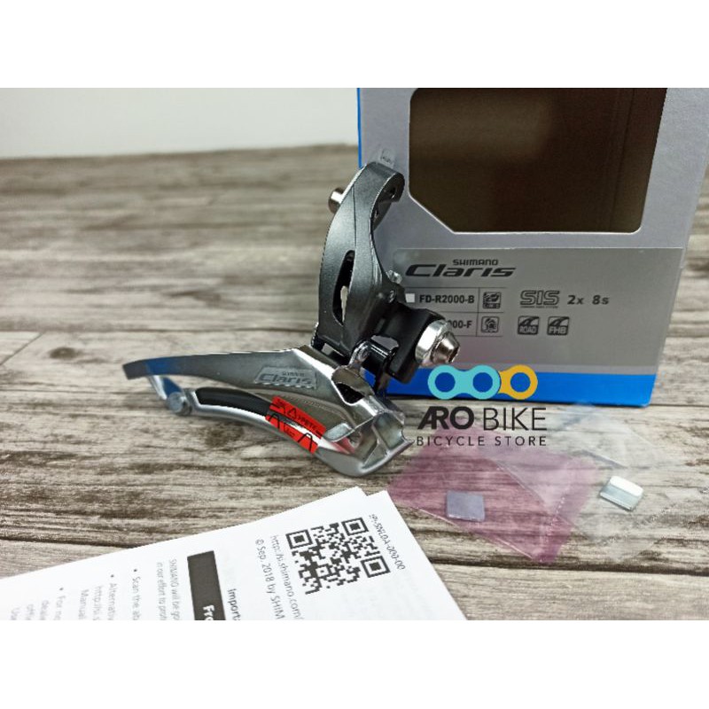 Front Derailleur FD Shimano Claris R2000-F 2x8 speed brazed on ORI