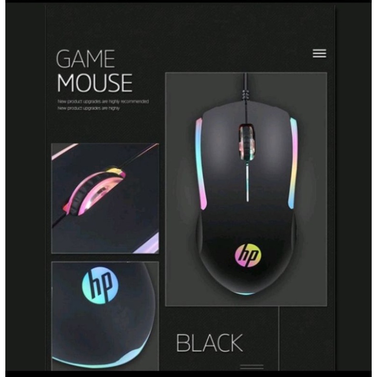 Mouse Gaming HP M160 - 1000DPI RGB USB Wired / Mouse Gaming RGB - Original