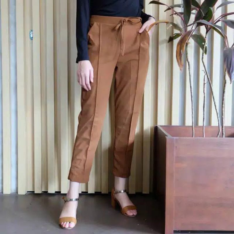 Celana Doty Basic Pants Scuba / Luna Cubit Tali Scuba / Celana Doty