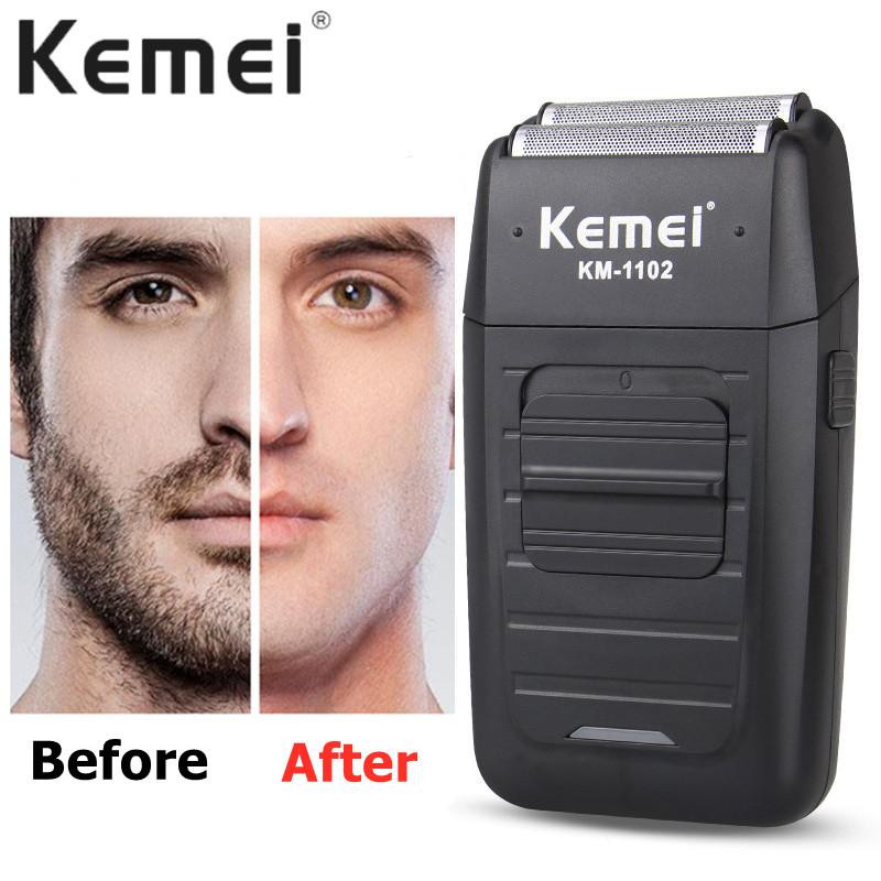 Kemei KM-1102 Shaver Profesional Alat Cukur Rambut Kumis Jenggot