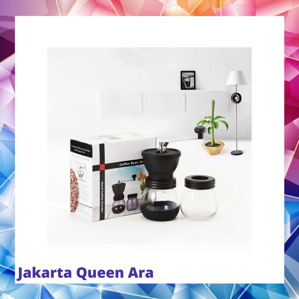 One Two Cups Alat Penggiling Kopi Manual Coffee Grinder - CF414