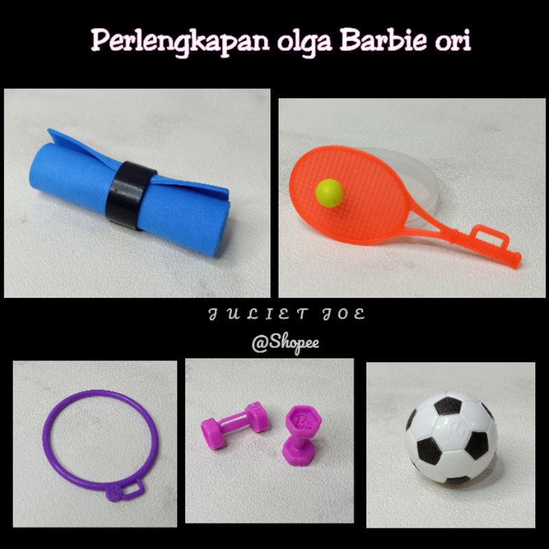 Aksesoris Boneka Barbie bjd pivotal-perlengkapan olah raga