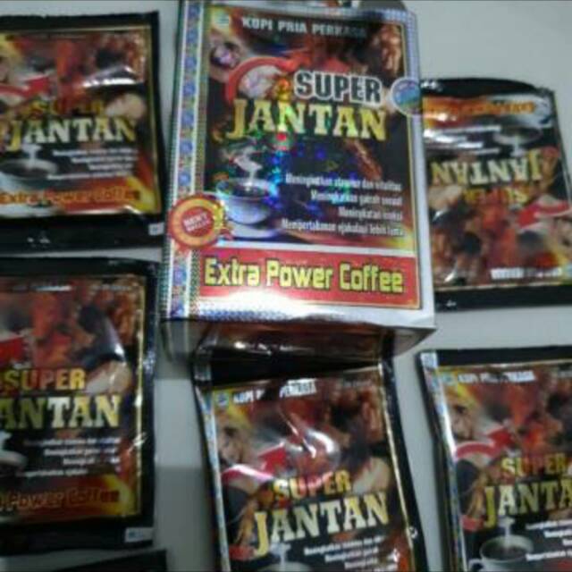 JANTAN KOPI SUPER MENAMBAH STAMINA TAHAN LAMA PRIA DEWASA