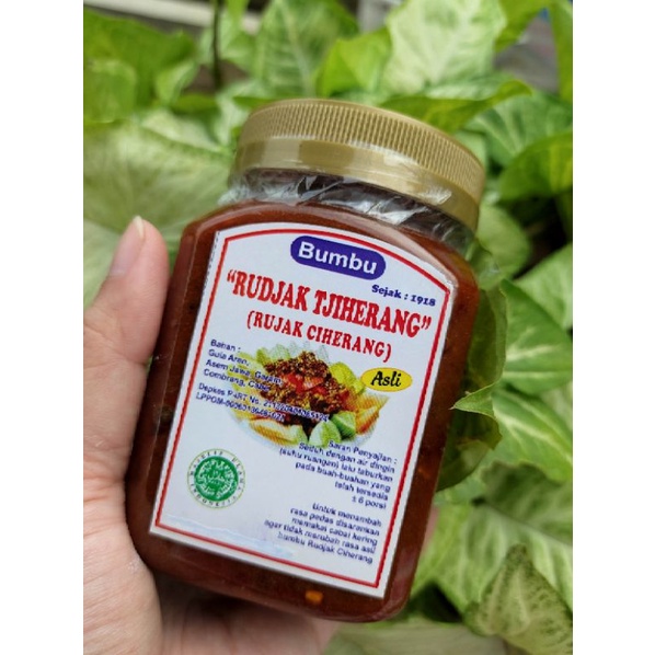 

Bumbu Rujak Ciherang (Rudjak Tjiherang) 500gr.