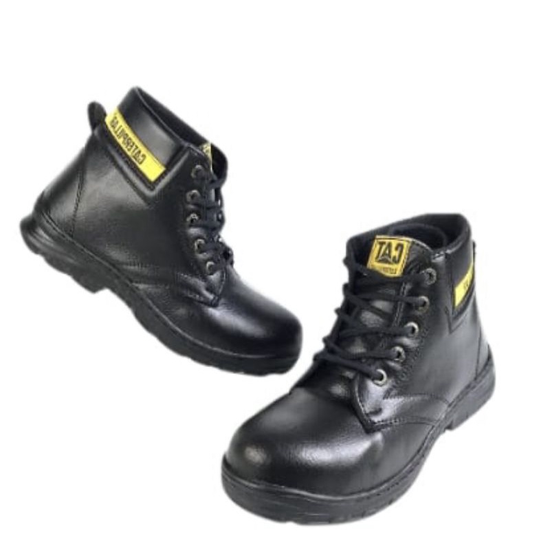 Sepatu safety boots pria sepatu proyek ujung besi sepatu kerja lapangan sepatu septi termurah