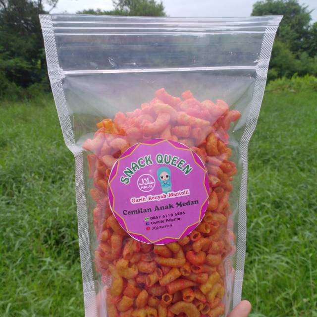 

Cemilan,snack quen makaroni balado @ 250gram