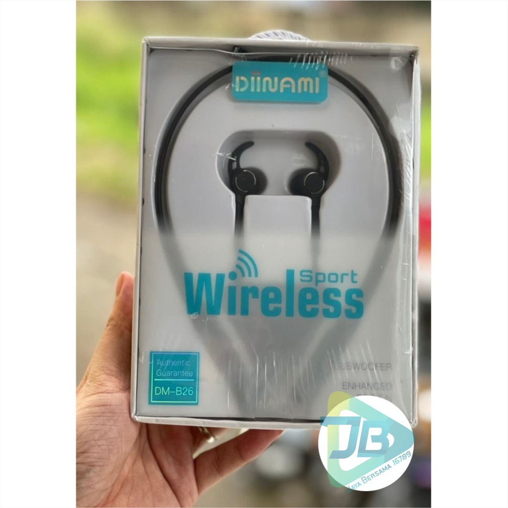 BM052 Headset headsfree Bluetooth ORIGINAL DIINAMI SPORT B26 SUPERBASS FOR ALL SMARTPHONE JB5777