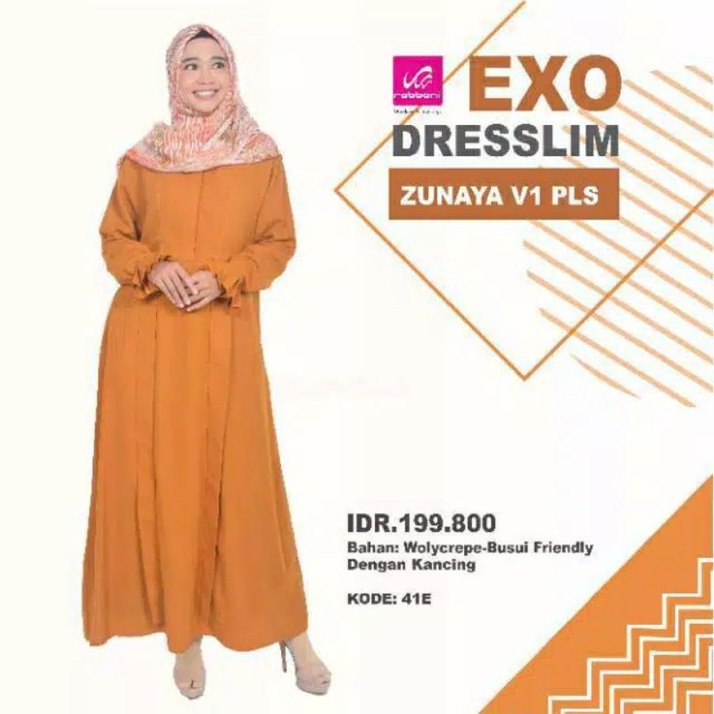 DRESSLIM EXO RABBANI ZUNAYA